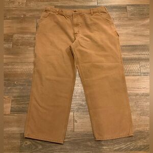Vintage Carhartt Carpenter Pants Mens 42x30 B11 BRN Brown Baggy Outdoor Cargo